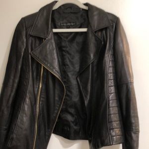 Gilt.com Via spiga medium leather jacket